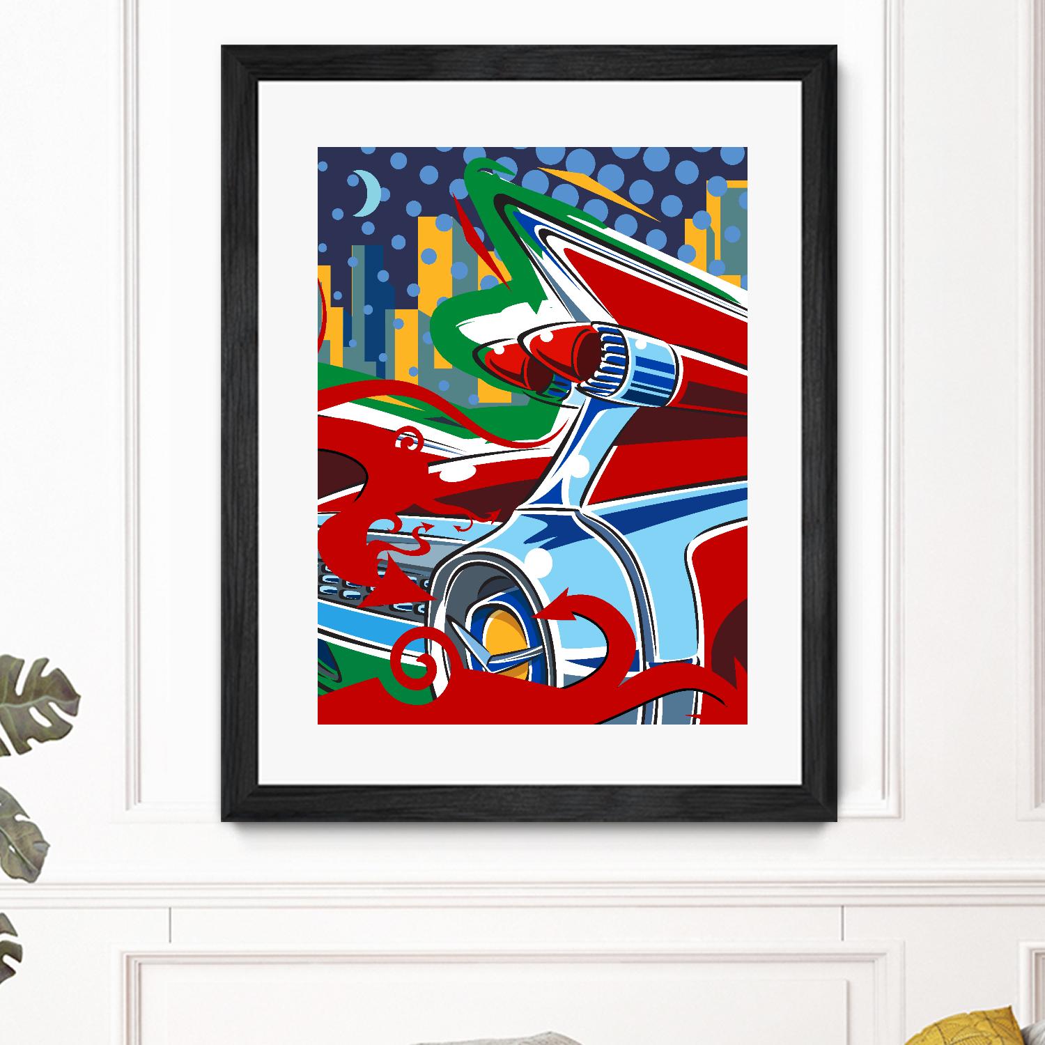 Cady Yak by Ray Lengelé on GIANT ART - red animé artistes du québec