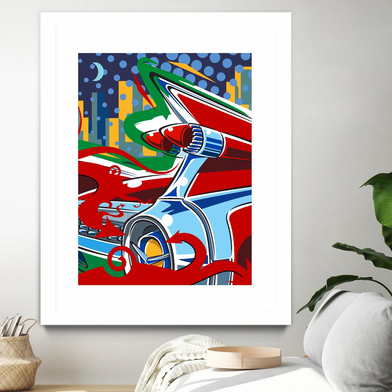 Cady Yak by Ray Lengelé on GIANT ART - red animé artistes du québec