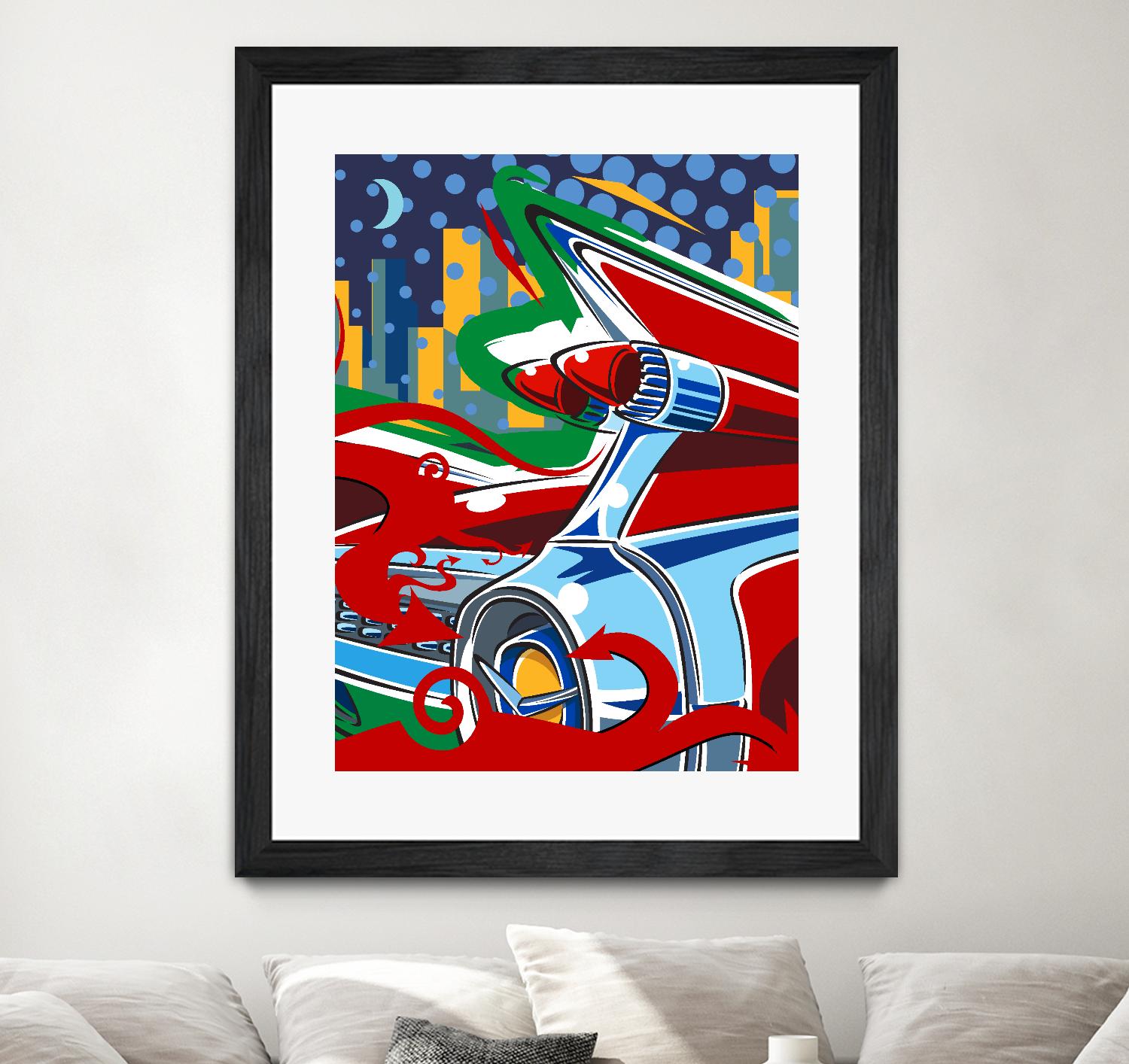 Cady Yak by Ray Lengelé on GIANT ART - red animé artistes du québec