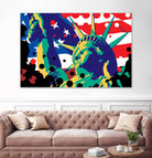 Mona Lusa by Ray Lengelé on GIANT ART - red street art usa