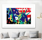 Mona Lusa by Ray Lengelé on GIANT ART - red street art usa