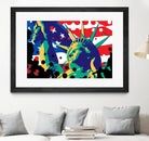 Mona Lusa by Ray Lengelé on GIANT ART - red street art usa