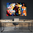 M.Gorsky by Ray Lengelé on GIANT ART - red figurative astronaut