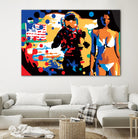 M.Gorsky by Ray Lengelé on GIANT ART - red figurative astronaut