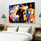 M.Gorsky by Ray Lengelé on GIANT ART - red figurative astronaut