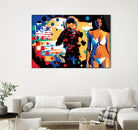 M.Gorsky by Ray Lengelé on GIANT ART - red figurative astronaut