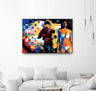 M.Gorsky by Ray Lengelé on GIANT ART - red figurative astronaut