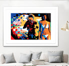 M.Gorsky by Ray Lengelé on GIANT ART - red figurative astronaut