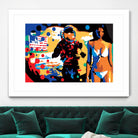 M.Gorsky by Ray Lengelé on GIANT ART - red figurative astronaut