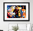 M.Gorsky by Ray Lengelé on GIANT ART - red figurative astronaut