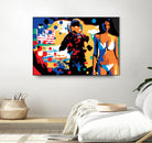 M.Gorsky by Ray Lengelé on GIANT ART - red figurative astronaut