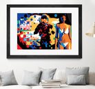 M.Gorsky by Ray Lengelé on GIANT ART - red figurative astronaut