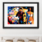 M.Gorsky by Ray Lengelé on GIANT ART - red figurative astronaut