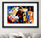 M.Gorsky by Ray Lengelé on GIANT ART - red figurative astronaut