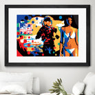 M.Gorsky by Ray Lengelé on GIANT ART - red figurative astronaut