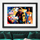 M.Gorsky by Ray Lengelé on GIANT ART - red figurative astronaut