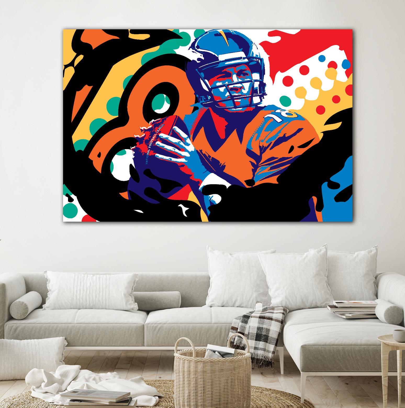 Man inc by Ray Lengelé on GIANT ART - orange figurative ball