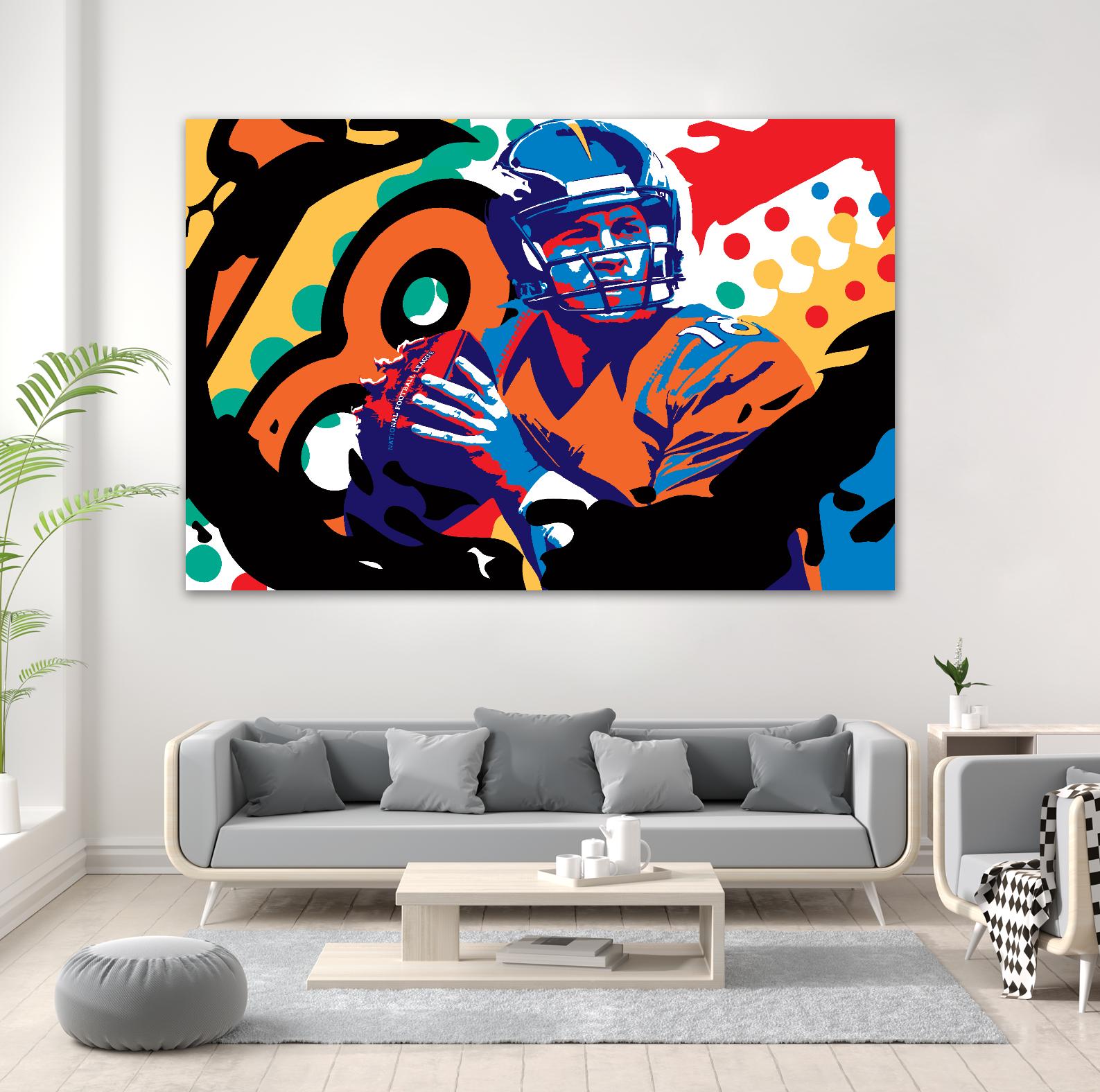 Man inc by Ray Lengelé on GIANT ART - orange figurative ball