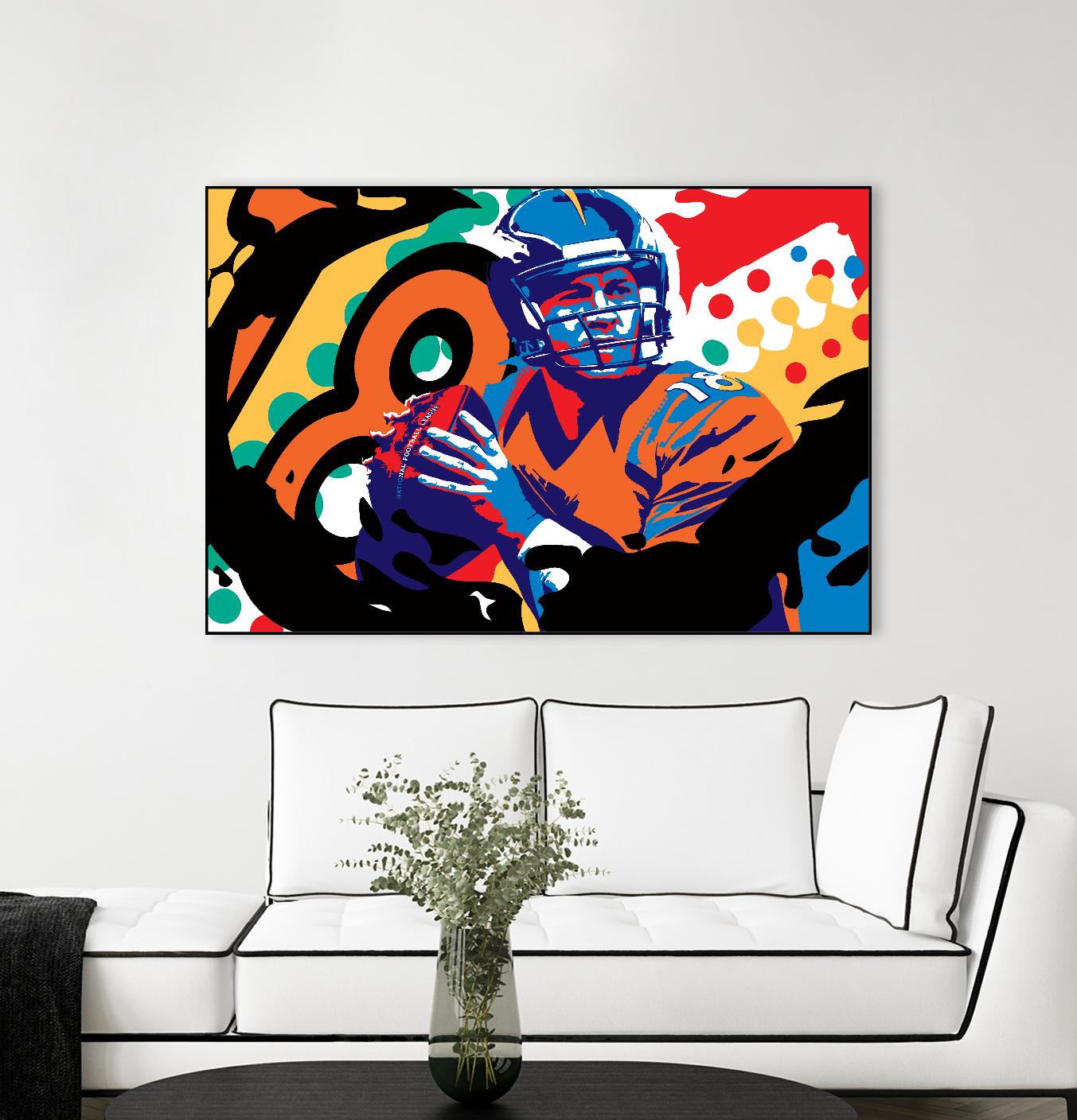 Man inc by Ray Lengelé on GIANT ART - orange figurative ball