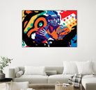 Man inc by Ray Lengelé on GIANT ART - orange figurative ball