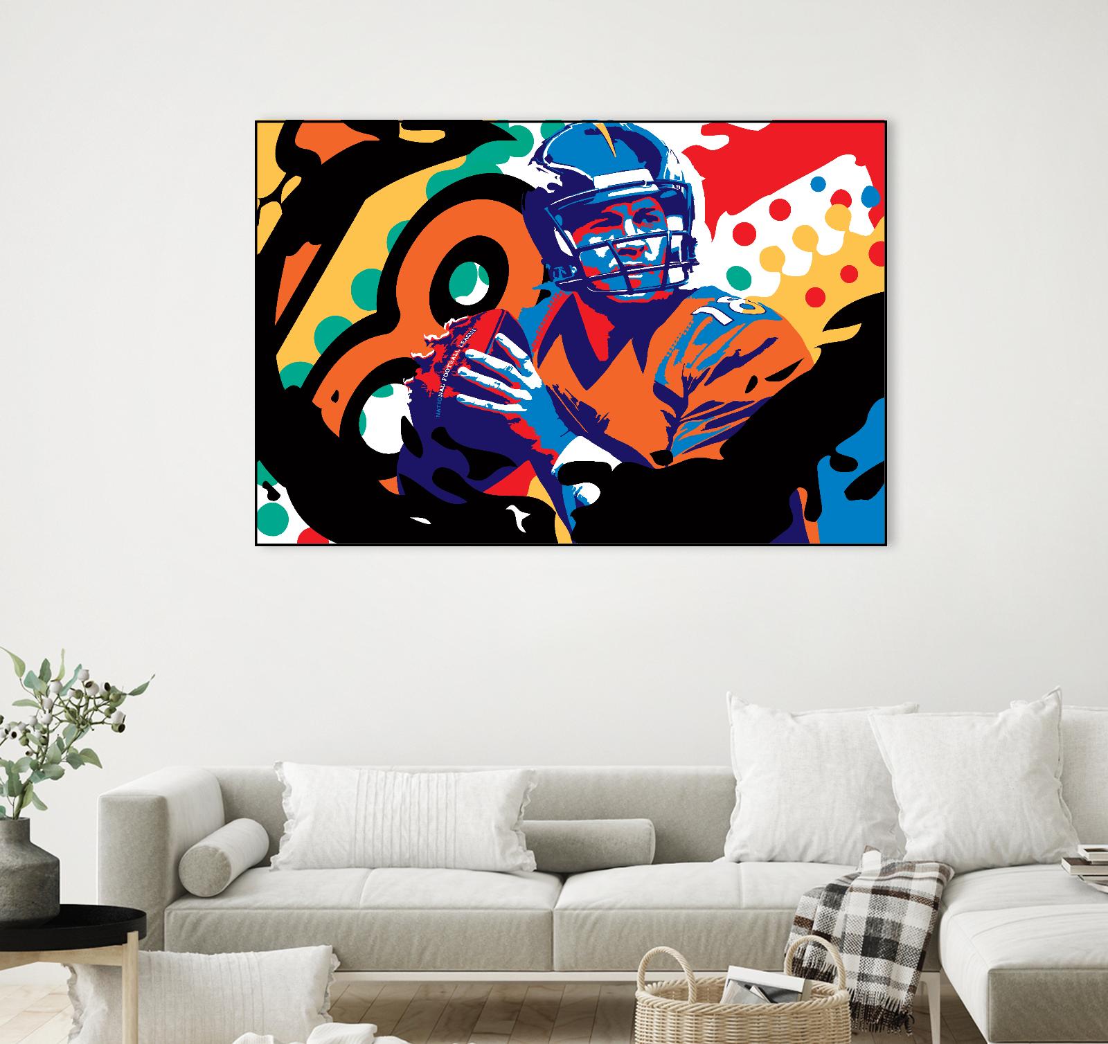 Man inc by Ray Lengelé on GIANT ART - orange figurative ball