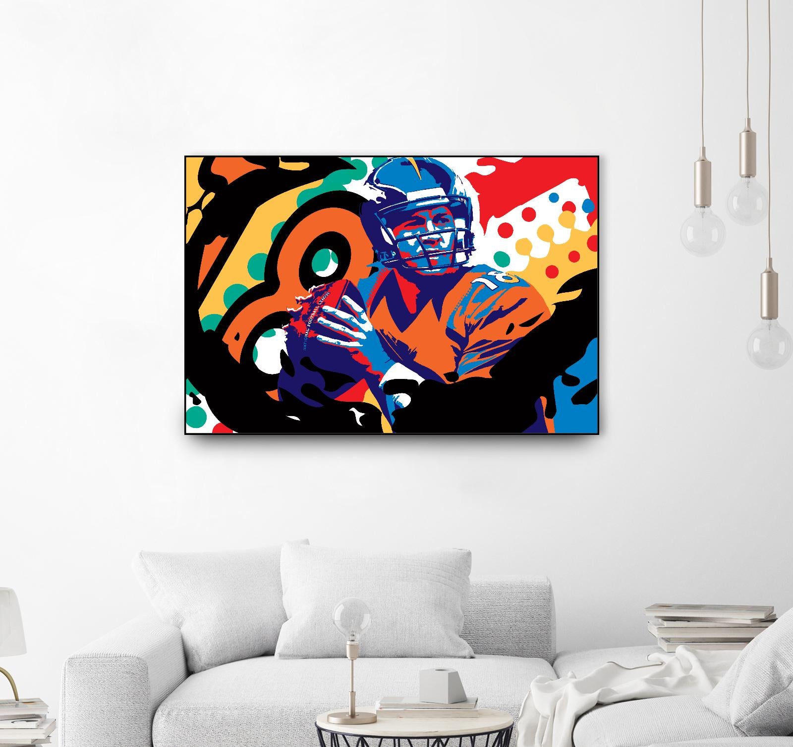 Man inc by Ray Lengelé on GIANT ART - orange figurative ball