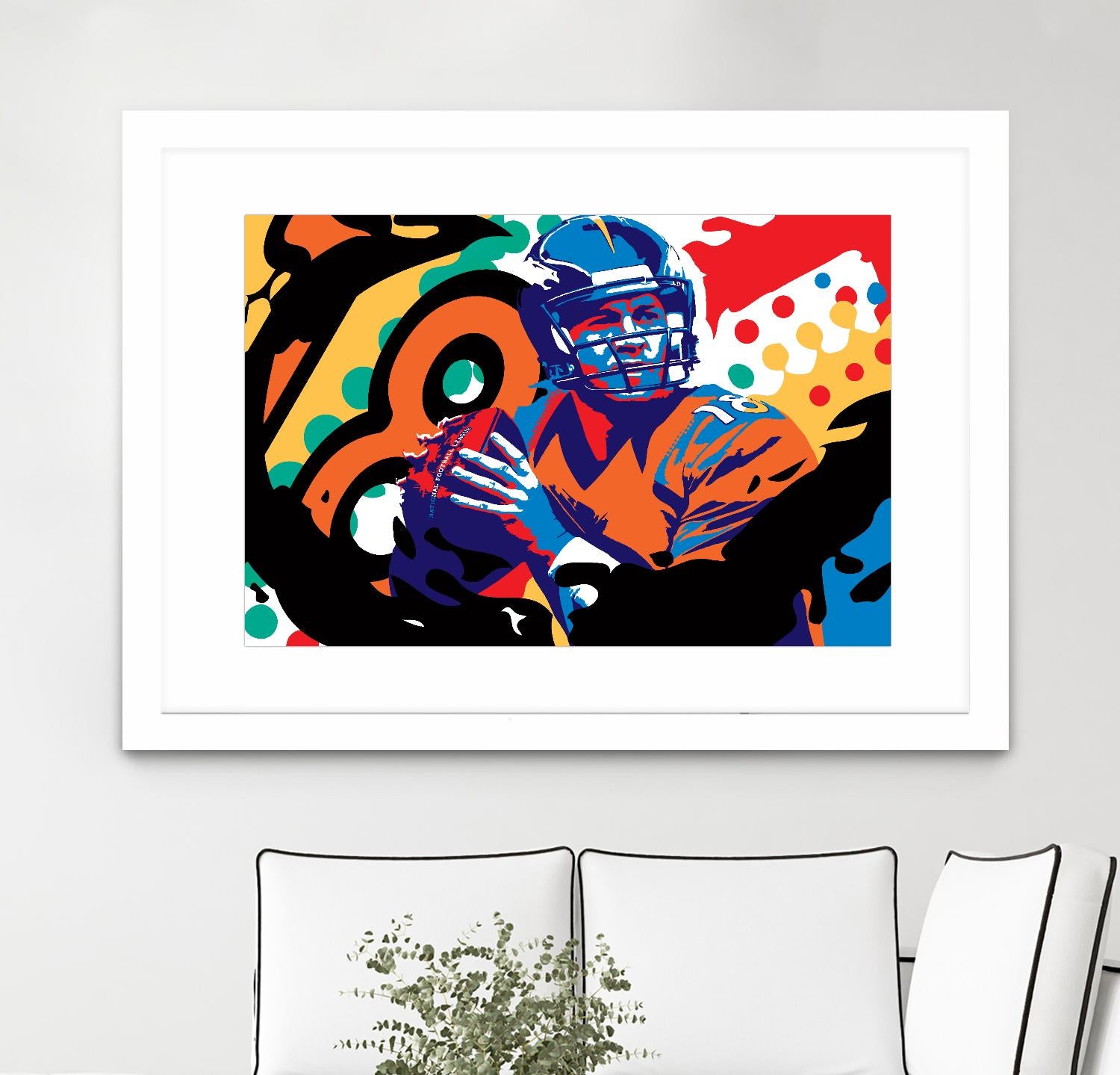 Man inc by Ray Lengelé on GIANT ART - orange figurative ball