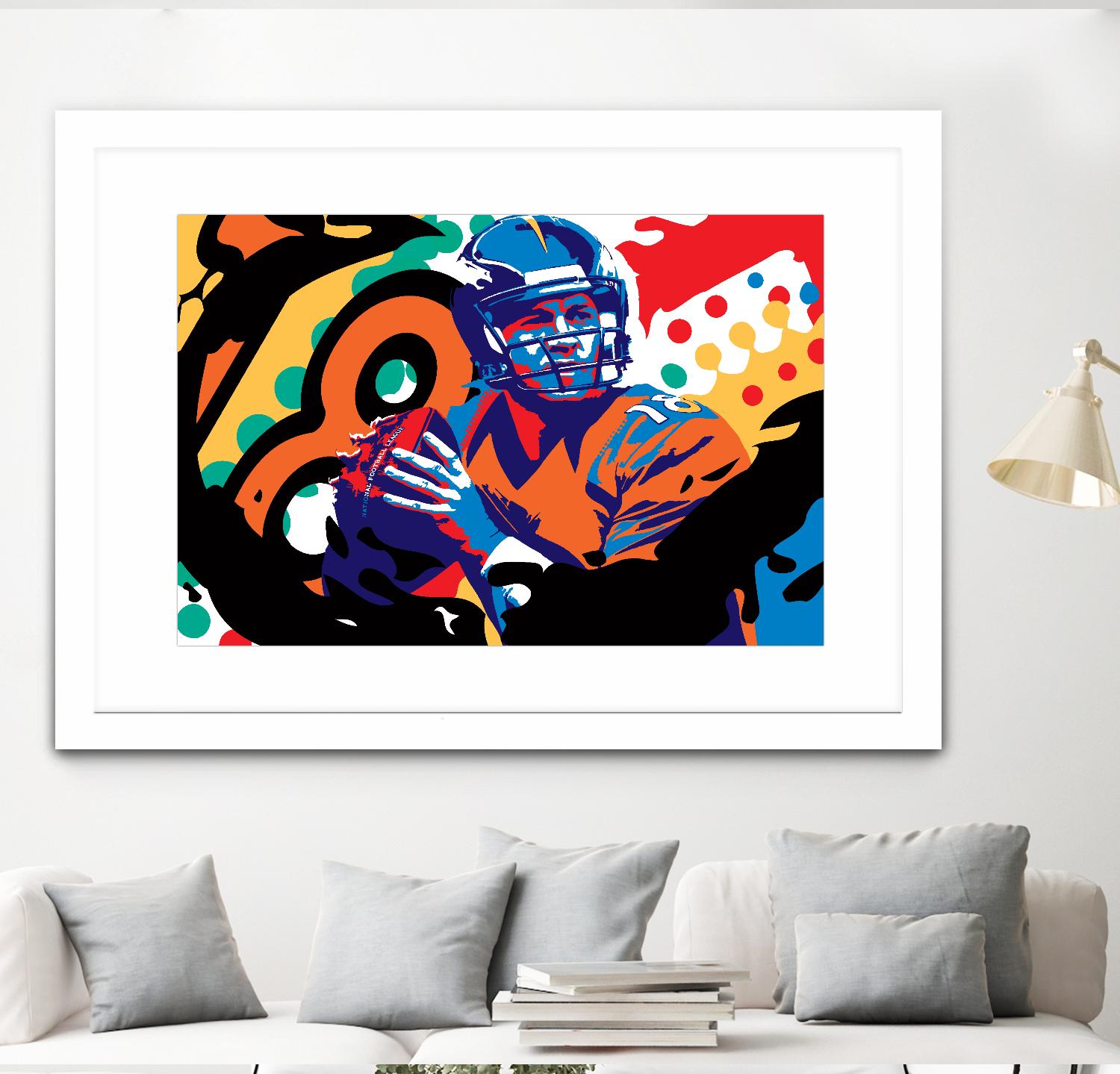 Man inc by Ray Lengelé on GIANT ART - orange figurative ball