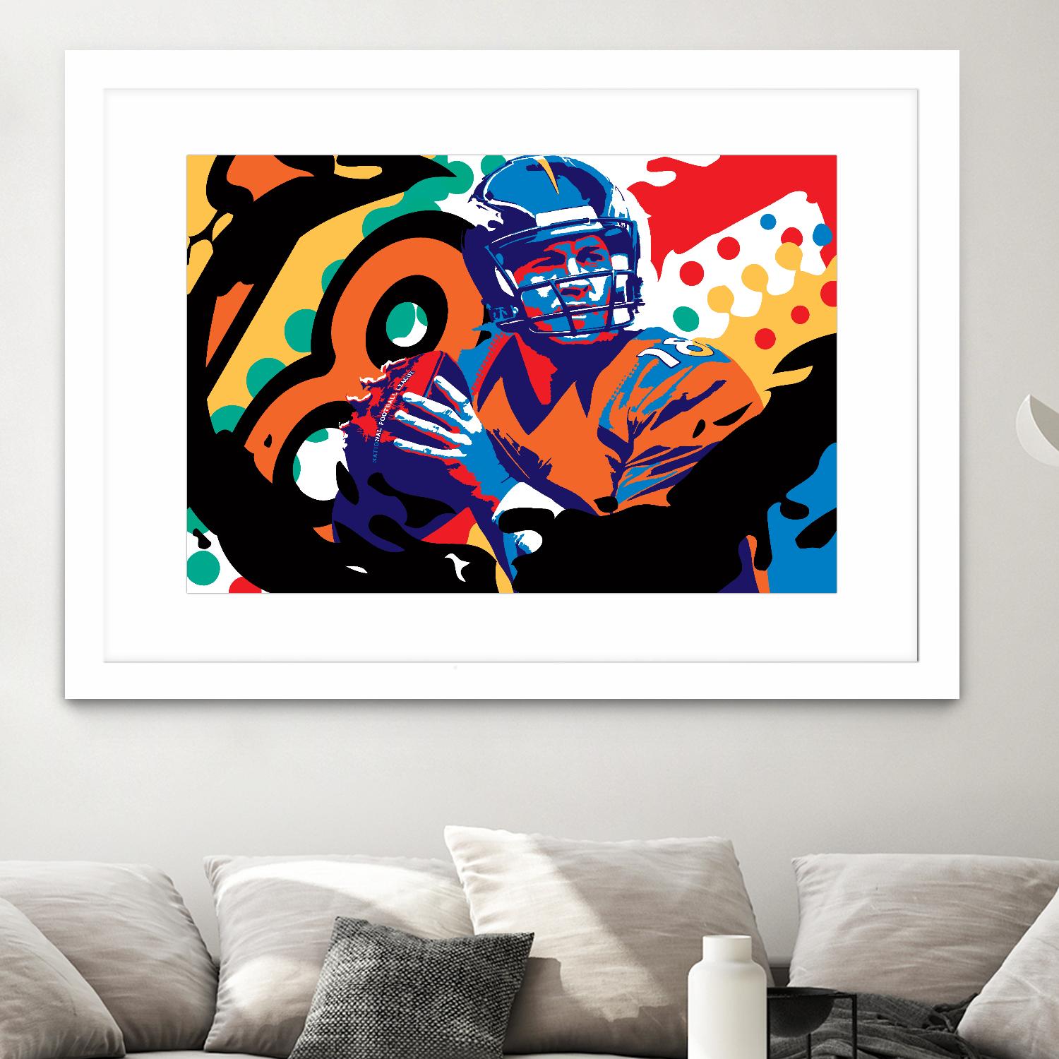 Man inc by Ray Lengelé on GIANT ART - orange figurative ball