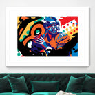 Man inc by Ray Lengelé on GIANT ART - orange figurative ball