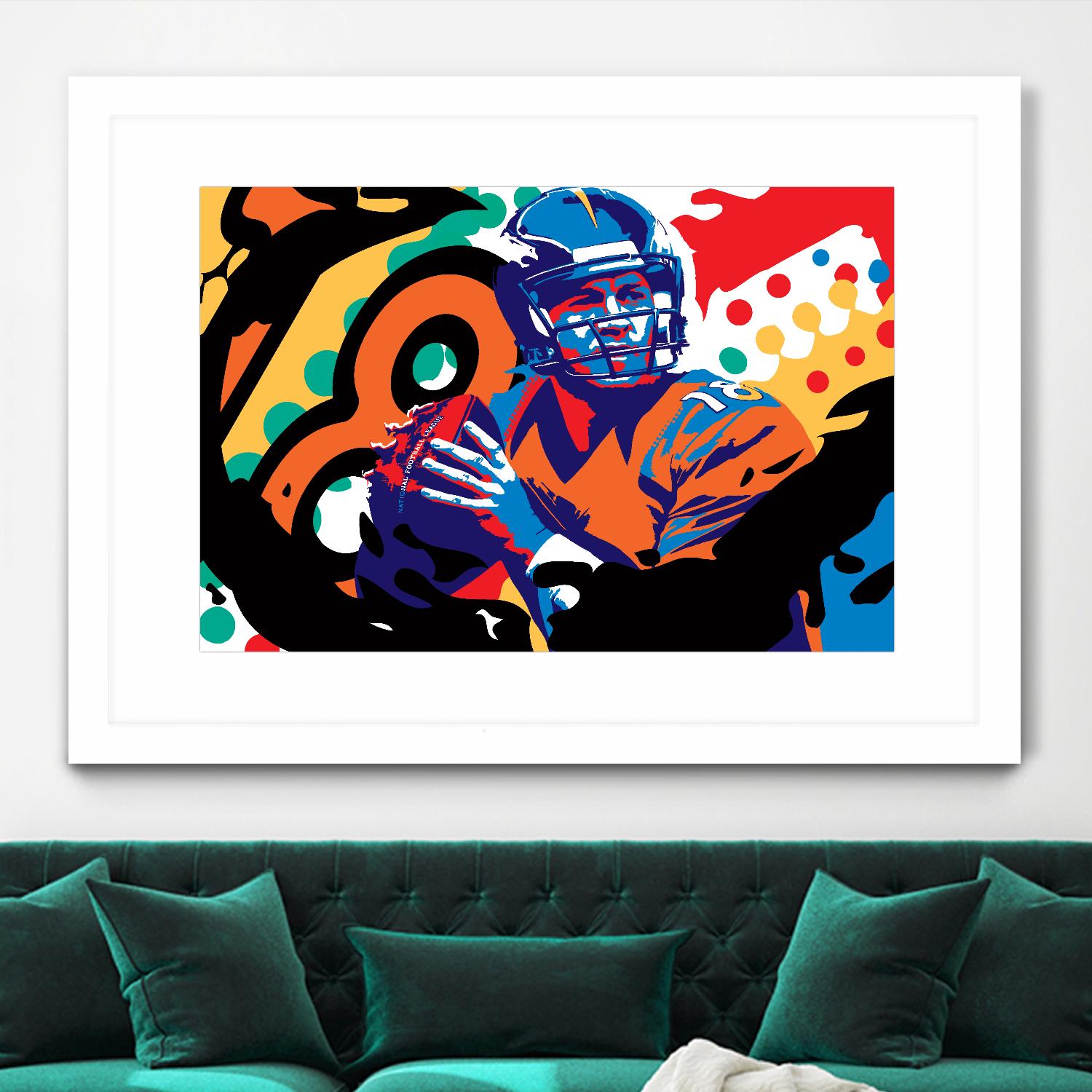 Man inc by Ray Lengelé on GIANT ART - orange figurative ball