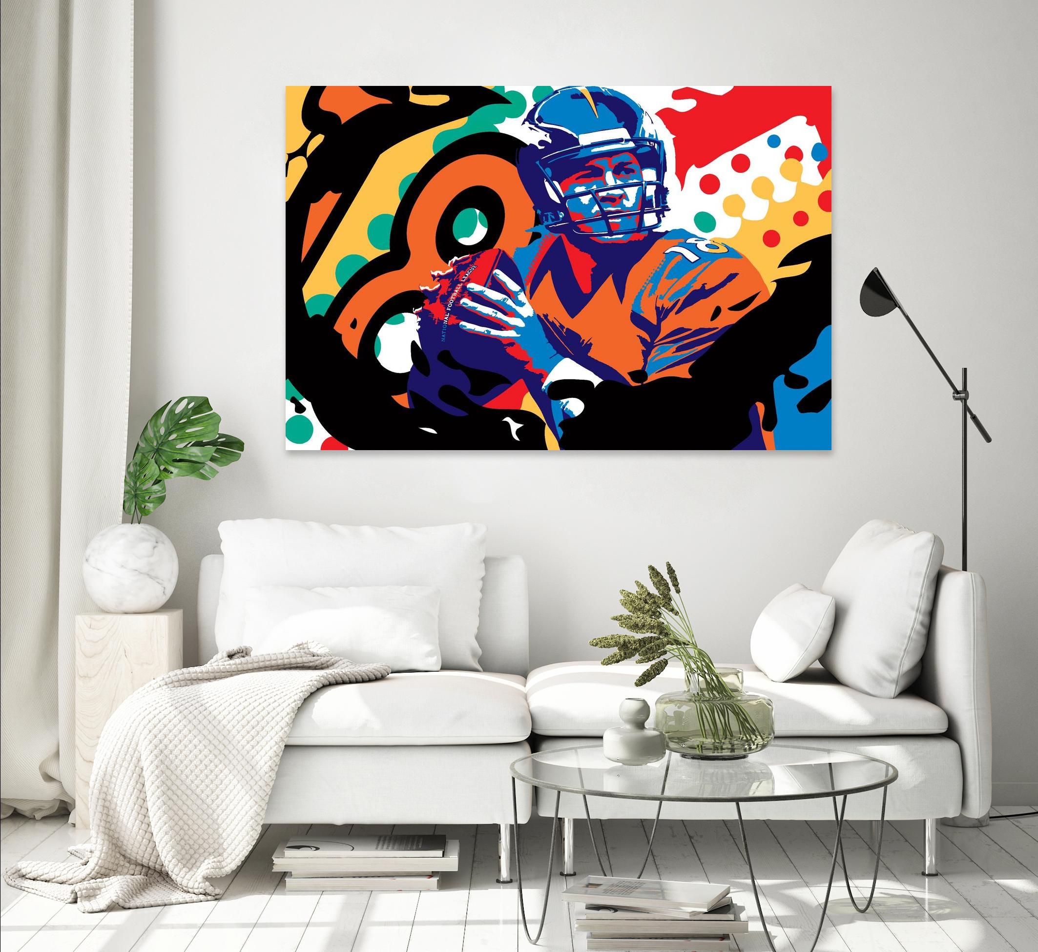 Man inc by Ray Lengelé on GIANT ART - orange figurative ball