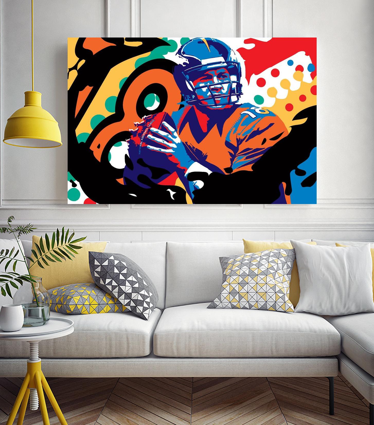 Man inc by Ray Lengelé on GIANT ART - orange figurative ball