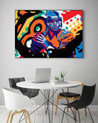 Man inc by Ray Lengelé on GIANT ART - orange figurative ball