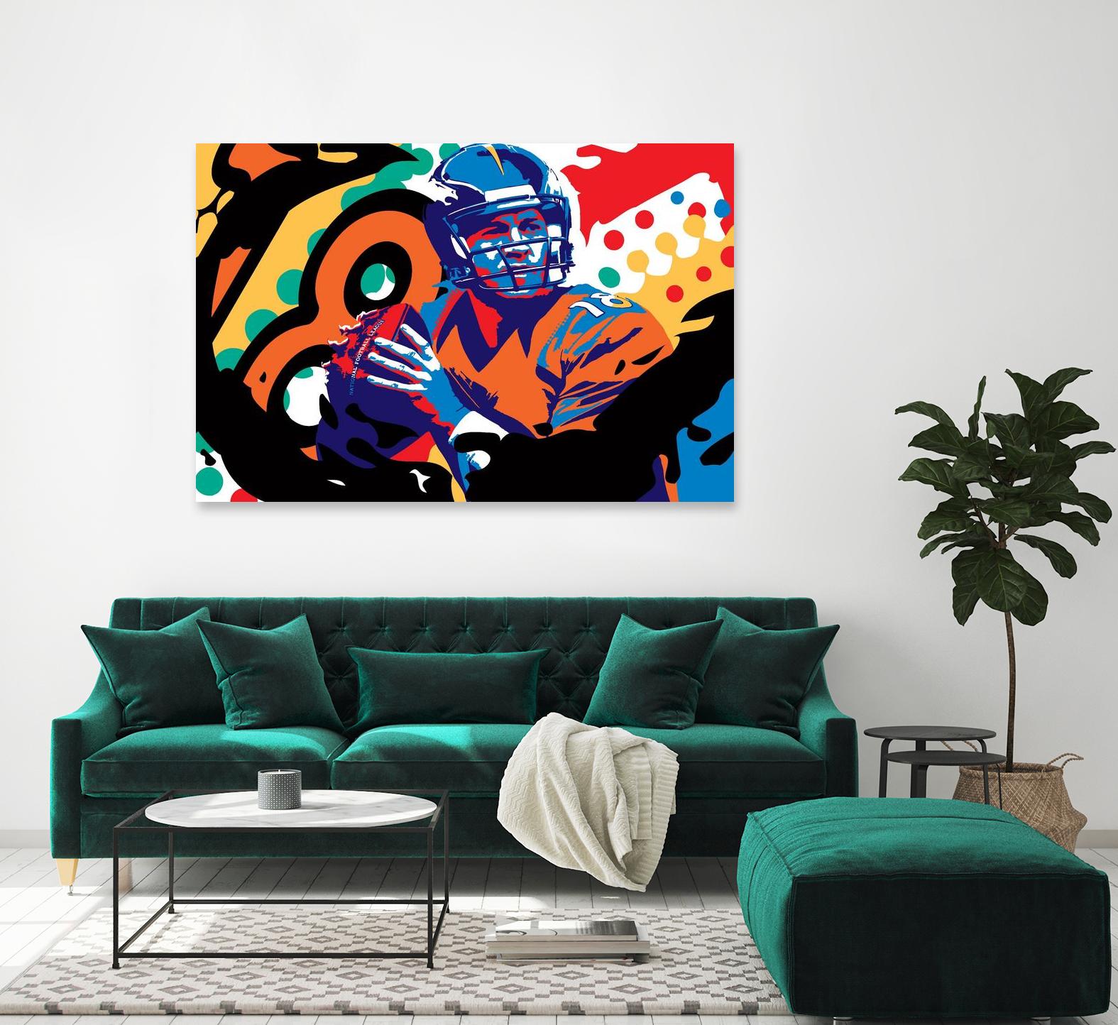 Man inc by Ray Lengelé on GIANT ART - orange figurative ball