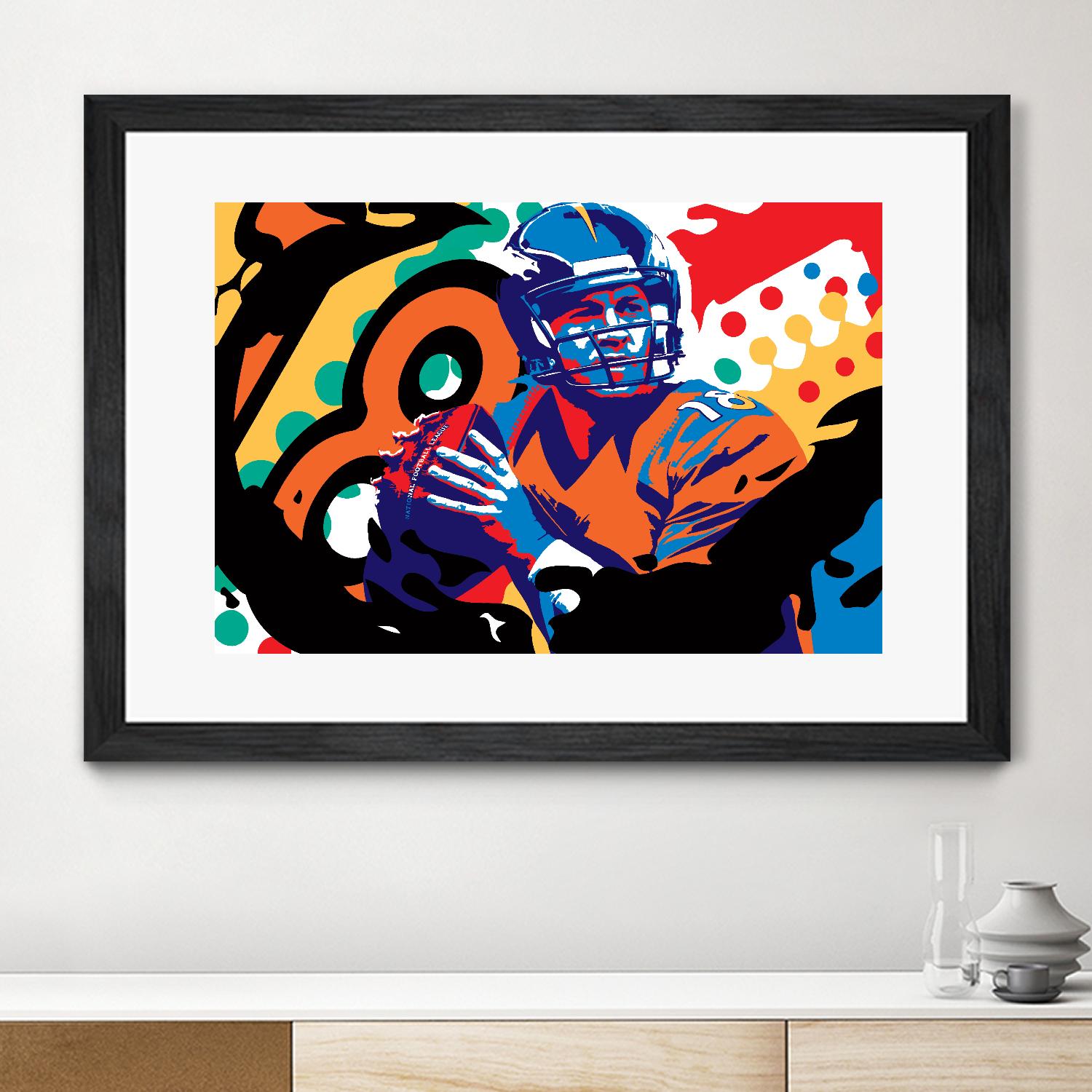 Man inc by Ray Lengelé on GIANT ART - orange figurative ball