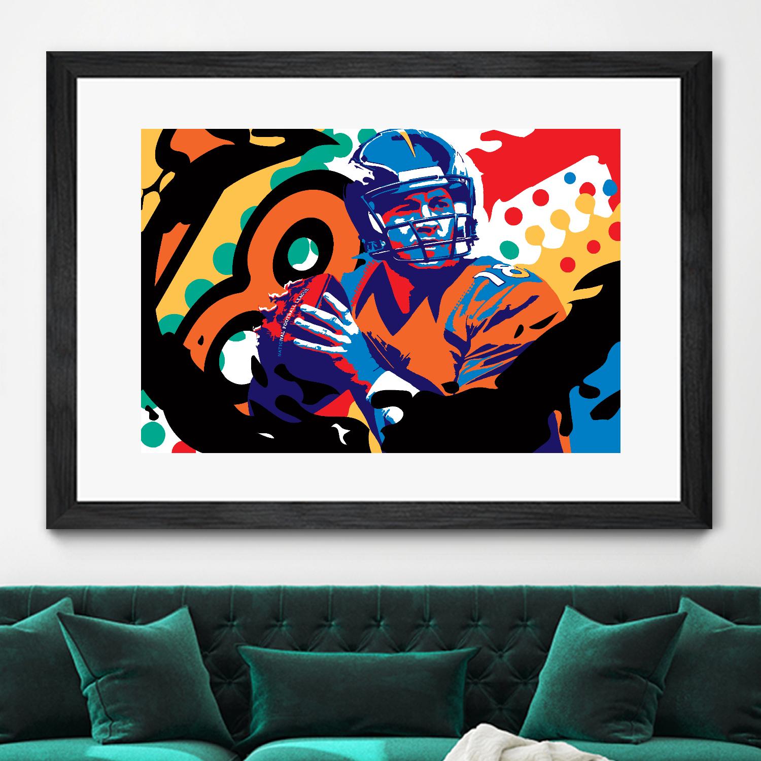 Man inc by Ray Lengelé on GIANT ART - orange figurative ball