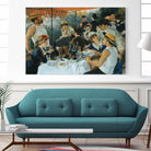 Déjeuner du canotier by Auguste Renoir on GIANT ART - blue masters meal