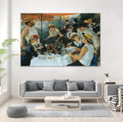 Déjeuner du canotier by Auguste Renoir on GIANT ART - blue masters meal