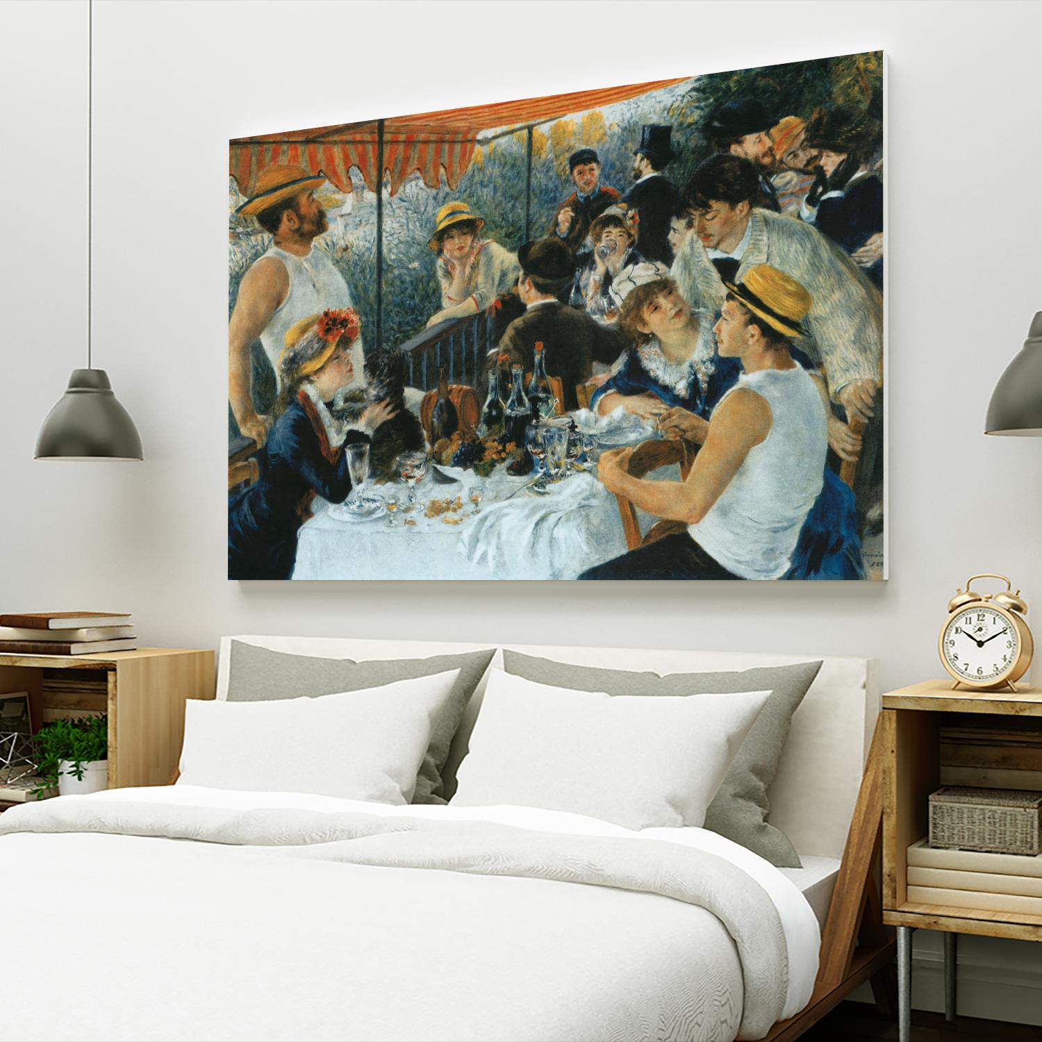 Déjeuner du canotier by Auguste Renoir on GIANT ART - blue masters meal