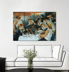 Déjeuner du canotier by Auguste Renoir on GIANT ART - blue masters meal