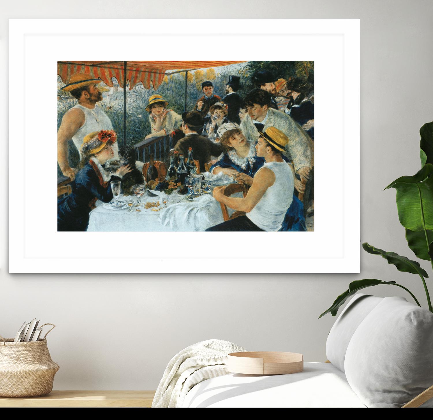 Le Déjeuner des canotiers, 1881 by Pierre-Auguste Renoir on GIANT ART - blue museums meal