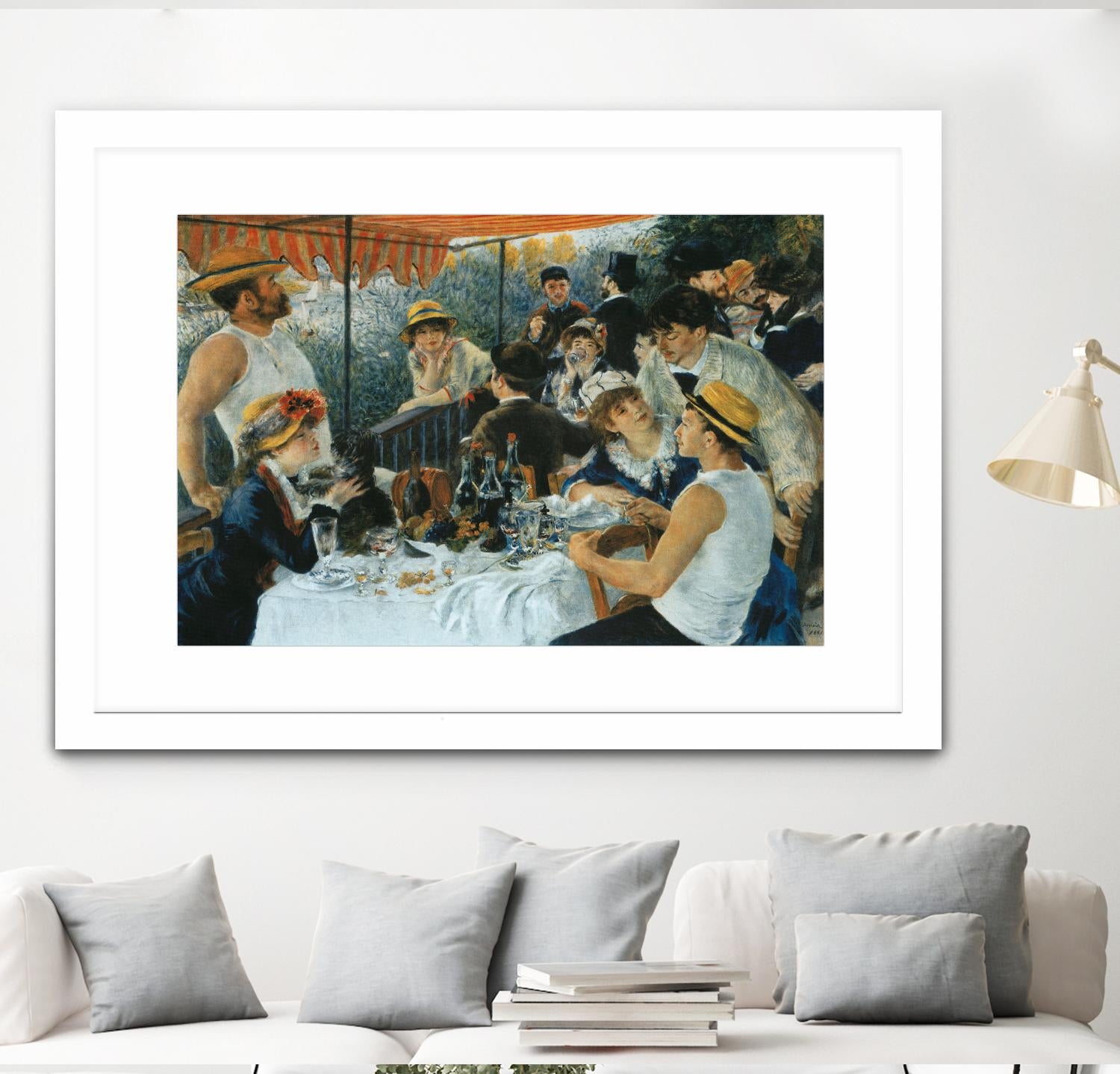 Le Déjeuner des canotiers, 1881 by Pierre-Auguste Renoir on GIANT ART - blue museums meal