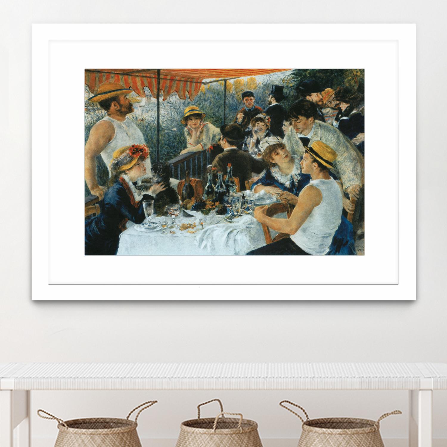 Le Déjeuner des canotiers, 1881 by Pierre-Auguste Renoir on GIANT ART - blue museums meal