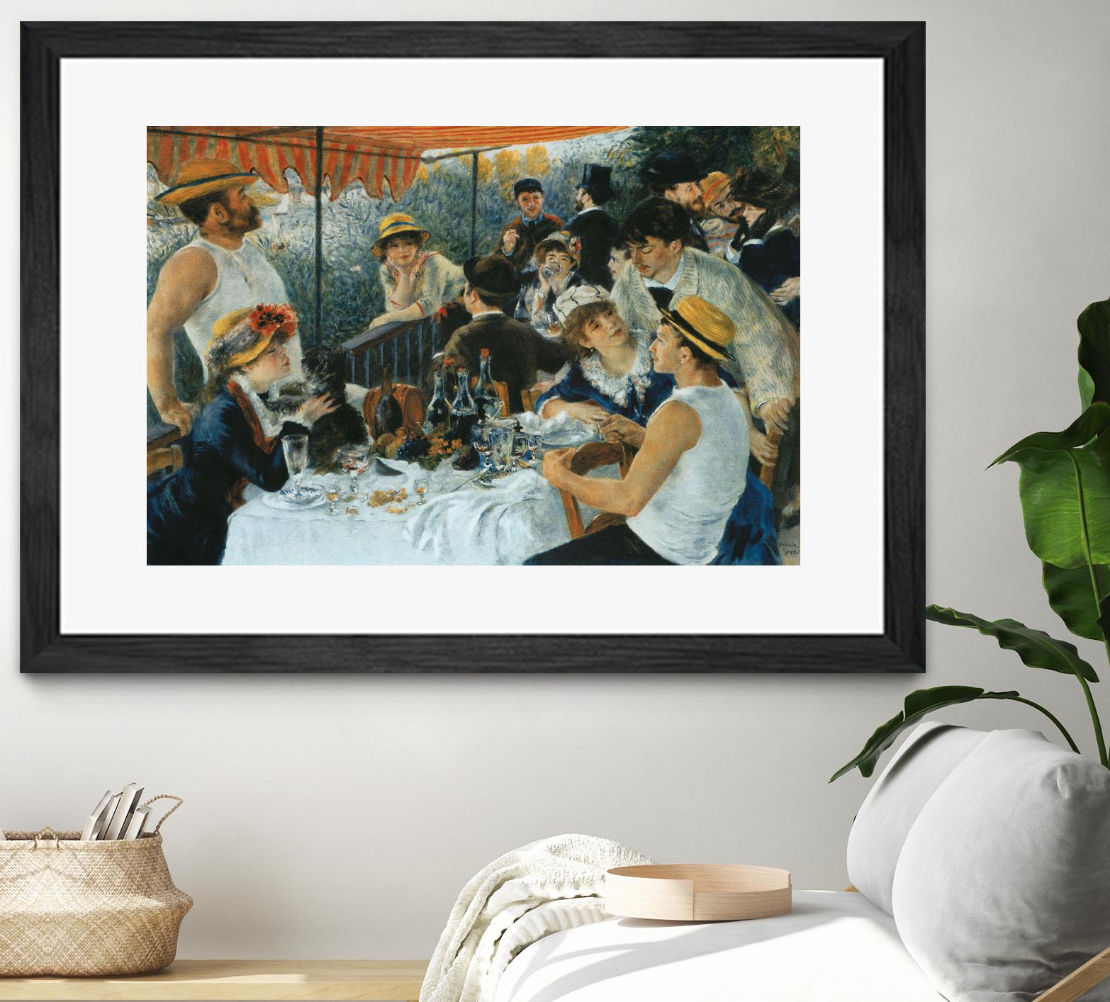 Le Déjeuner des canotiers, 1881 by Pierre-Auguste Renoir on GIANT ART - blue museums meal