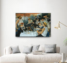 Déjeuner du canotier by Auguste Renoir on GIANT ART - blue masters meal