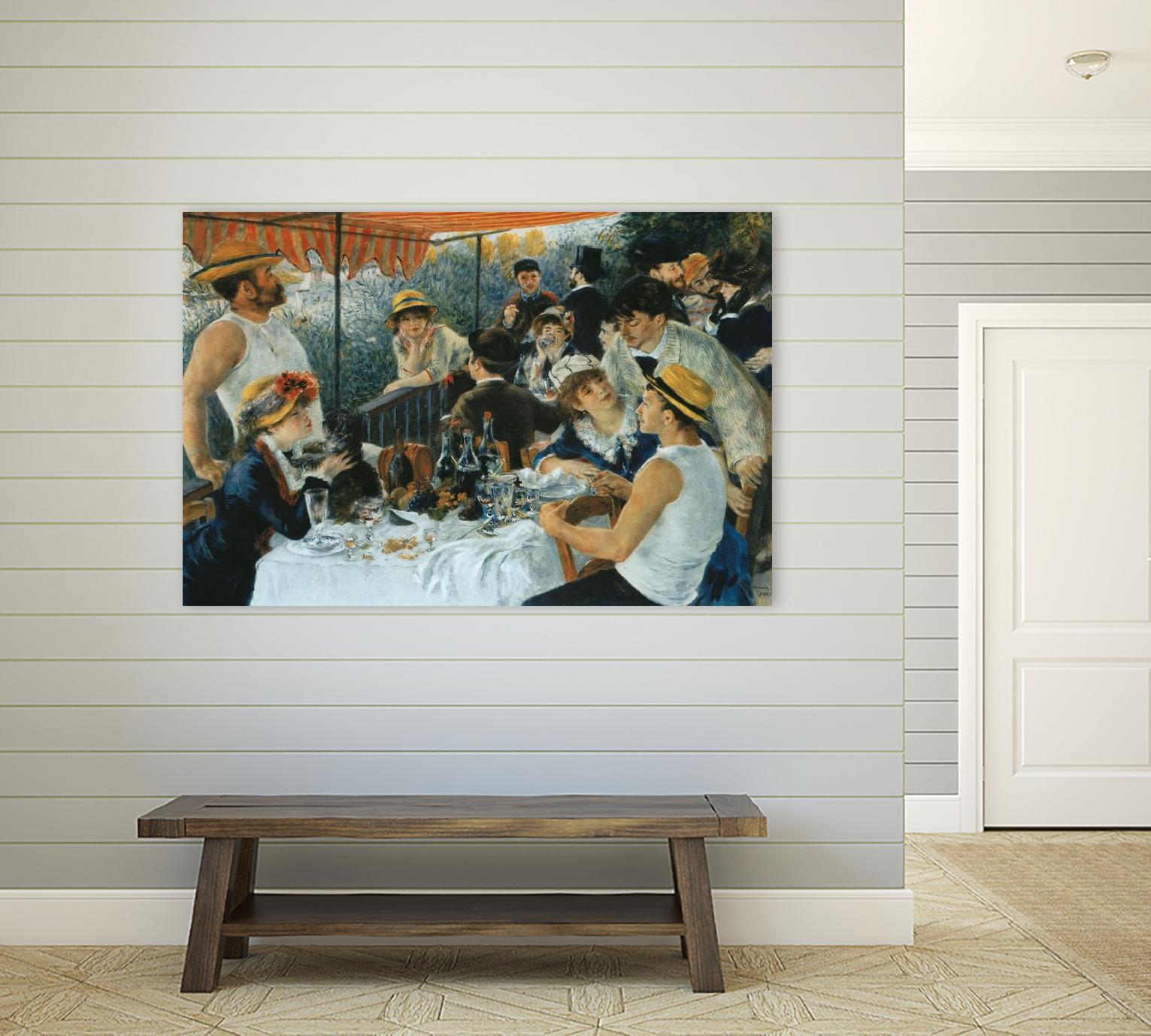 Le Déjeuner des canotiers, 1881 by Pierre-Auguste Renoir on GIANT ART - blue museums meal