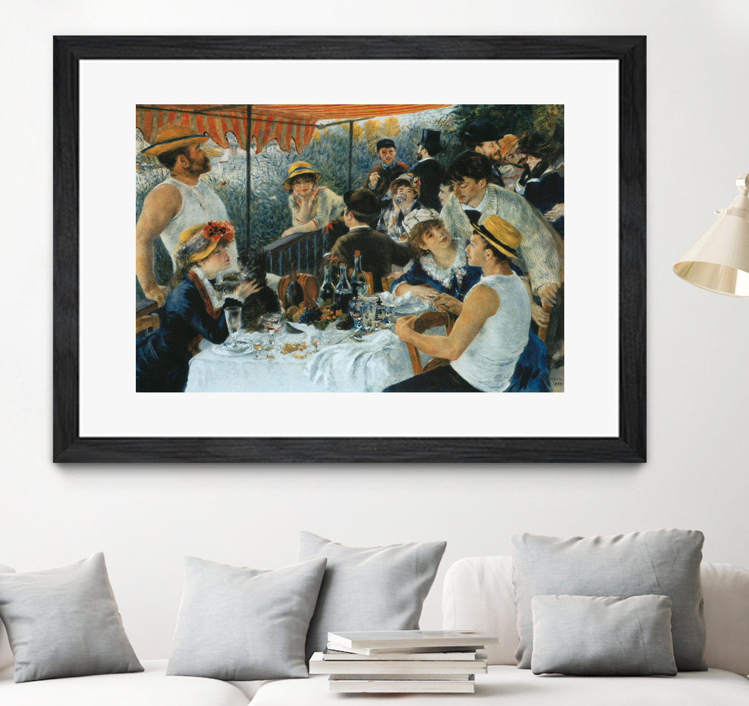 Le Déjeuner des canotiers, 1881 by Pierre-Auguste Renoir on GIANT ART - blue museums meal