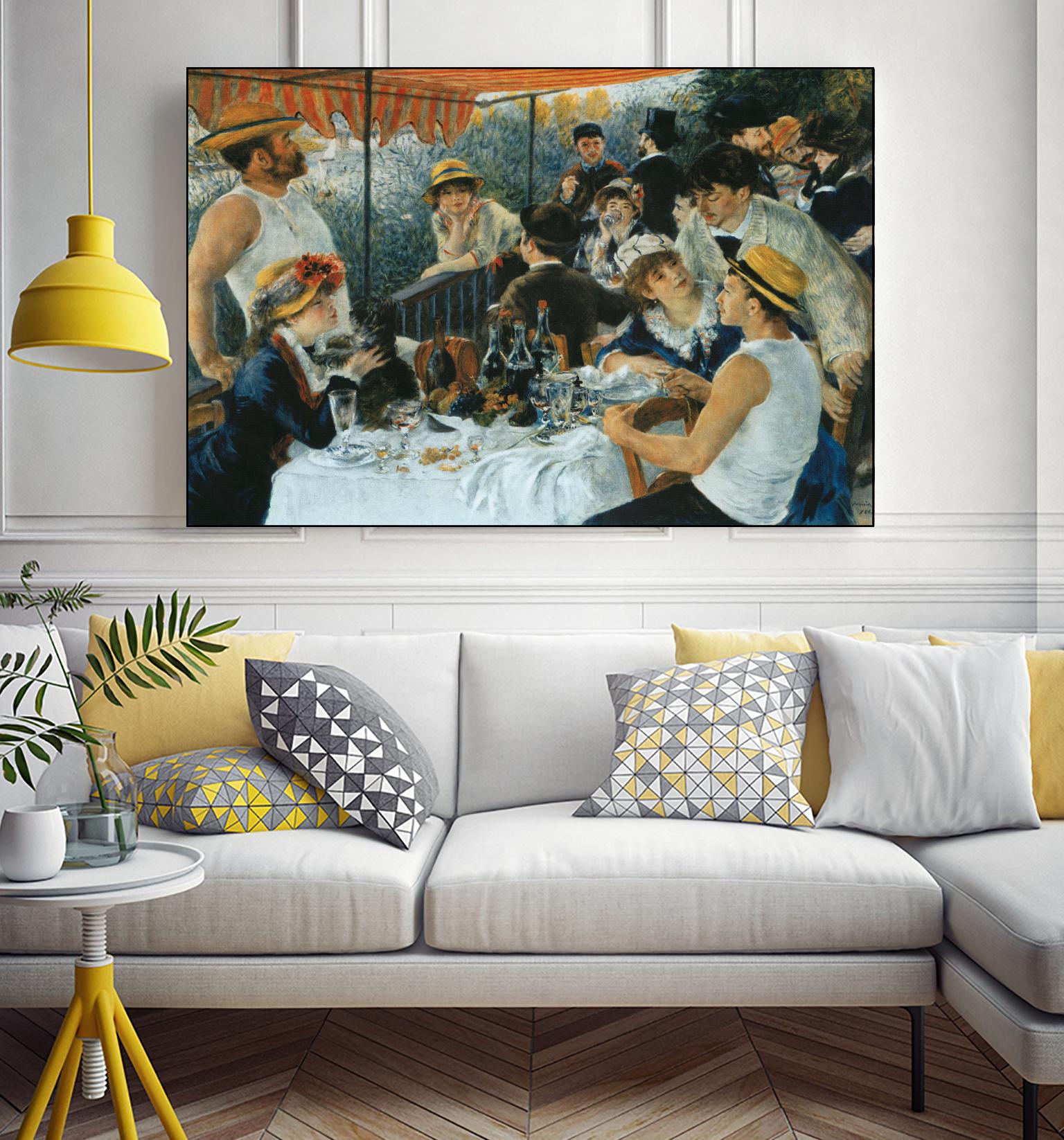 Déjeuner du canotier by Auguste Renoir on GIANT ART - blue masters meal