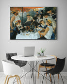 Déjeuner du canotier by Auguste Renoir on GIANT ART - blue masters meal